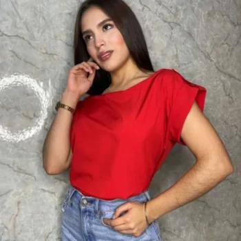 Blusa manga corta